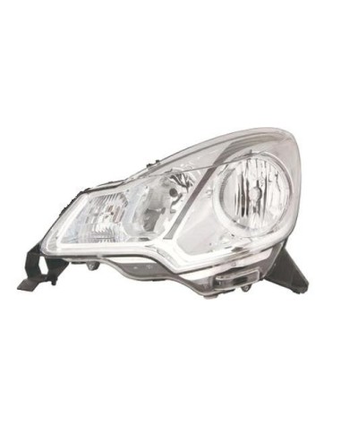 Headlight Headlamp Left front Citroen DS3 2009 to 2010 black Aftermarket Lighting