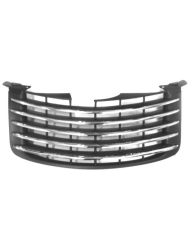Bezel front grille for Chrysler PT Cruiser 2006- gray chrome and Aftermarket Bumpers and accessories