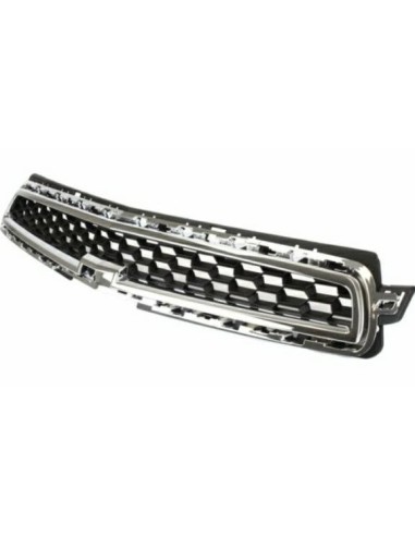 Grille screen top Chevrolet Malibu 2012 onwards chrome and black Aftermarket Bumpers and accessories