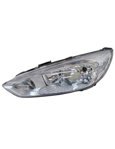 Headlight left front headlight Ford Focus 2014 onwards chrome with engine Aftermarket Lighting