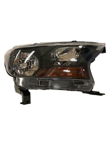 Headlight left front headlight ford ranger 2015 onwards black Aftermarket Lighting