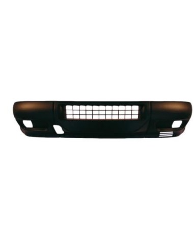 Front bumper Iveco Daily 2000 to 2006 black with fog holes Aftermarket Bumpers and accessories