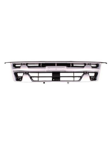 Grille screen isuzu front D-max 4wd 2007 onwards in chrome and black Aftermarket Bumpers and accessories