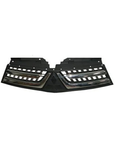 Bezel front grille Mitsubishi L200 2010 to 2014 2WD chrome and black Aftermarket Bumpers and accessories