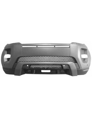 Front bumper for evoque 2011- with headlight washer holes and sensors park DYNAMIC Aftermarket Bumpers and accessories