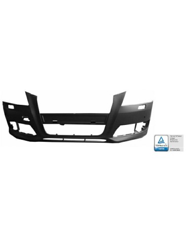 Front bumper for a3 2008 to 2012 with headlight washer holes and holes sensors park Aftermarket Bumpers and accessories