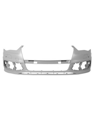 Front bumper for AUDI A3 2012 to 2016 with headlight washer holes s-line Aftermarket Bumpers and accessories