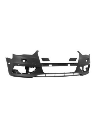 Front bumper for AUDI A3 2012 to 2016 with 4 holes sensors park and headlight washers Aftermarket Bumpers and accessories