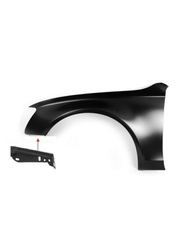 Left front fender for AUDI A4 2007 to 2011 Aftermarket Plates