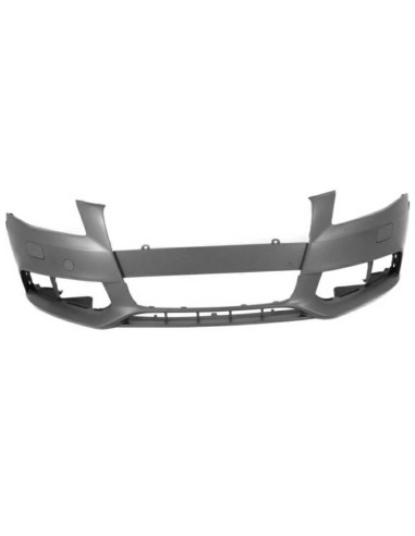 Front bumper for AUDI A4 2007 to 2011 with headlight washer holes Aftermarket Bumpers and accessories