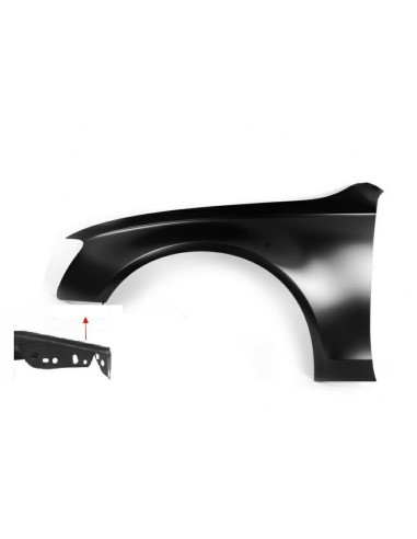 Left front fender for AUDI A4 2012 to 2015 Aftermarket Plates
