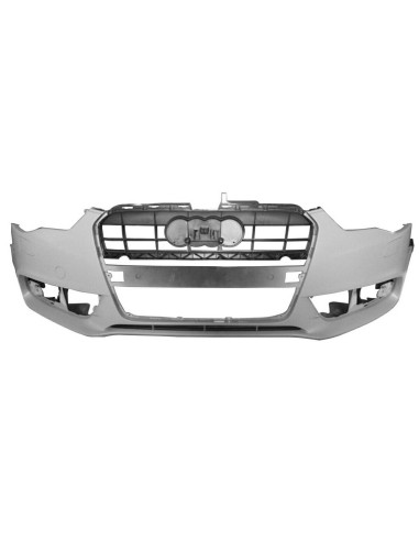 Front bumper AUDI A5 2013 to 2016 with headlight washer holes Aftermarket Bumpers and accessories