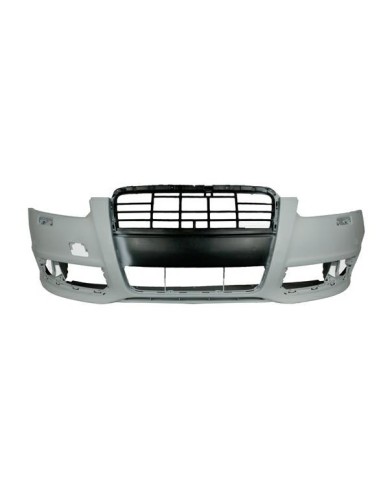Front bumper AUDI A6 2008 to 2010 with headlight washer holes Aftermarket Bumpers and accessories
