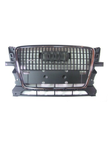 Bezel front grille for AUDI Q5 2008 to 2012 chrome and glossy black Aftermarket Bumpers and accessories