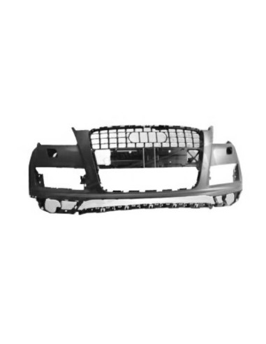 Front bumper for AUDI Q7 2009 to 2015 with headlight washer holes Aftermarket Bumpers and accessories