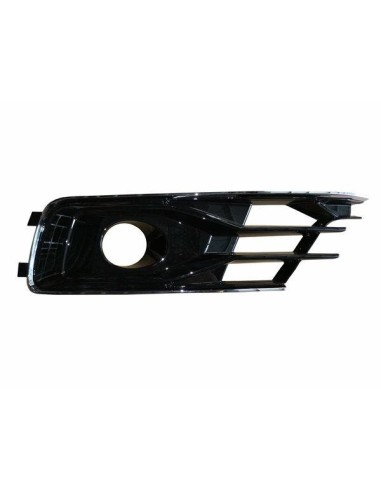 Left grille front bumper for AUDI A6 2014 onwards with the hole and chrome Aftermarket Bumpers and accessories
