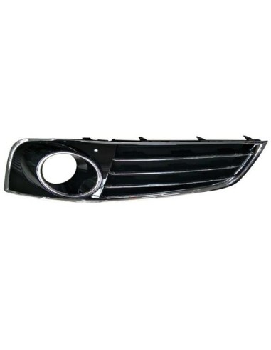 Right grille front bumper for a8 2010 to 2014 chrome trim and hole Aftermarket Bumpers and accessories