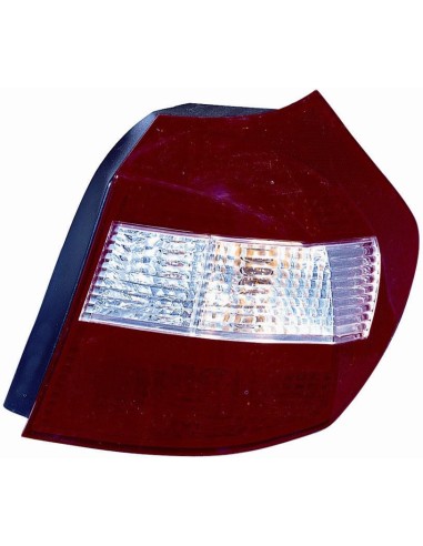 Fanale faro posteriore destro per bmw serie 1 e87 2004 al 2007 bianco rosso Aftermarket Illuminazione