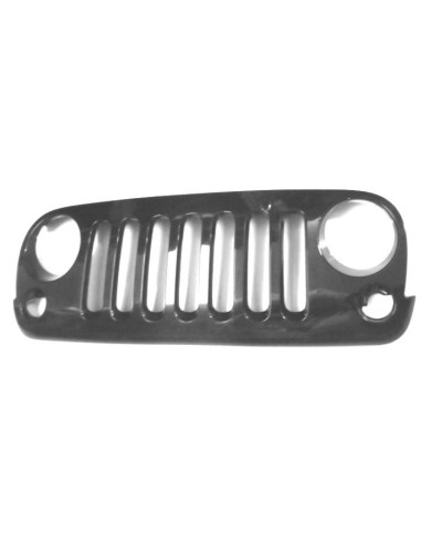 Bezel front grille Jeep Wrangler 2007 onwards black Aftermarket Bumpers and accessories