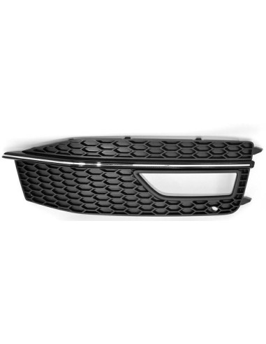 Grid front bumper left with hole for AUDI A4 2012 to 2014 S-line Aftermarket Bumpers and accessories