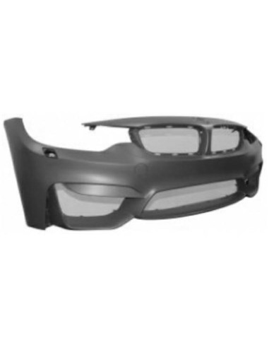 Front bumper with headlight washer for series 3 F80 m3 2011 - 4 F32-F34 m4 2013 - Aftermarket Bumpers and accessories