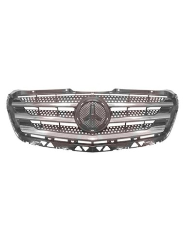 Grille screen with chrome trim for Mercedes Sprinter 2013 onwards Aftermarket Bumpers and accessories