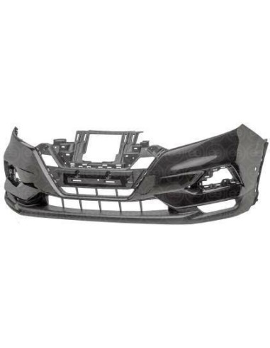 Front bumper with PA and headlight washer traces for Nissan Qashqai 2017 onwards Aftermarket Bumpers and accessories