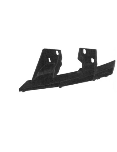 Right Bracket Front Bumper for AUDI Q7 2006 to 2009 Aftermarket Plates