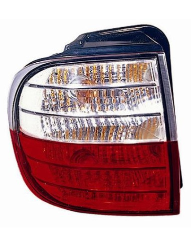 Lamp RH rear light white red for Hyundai H1 2005 to 2008 Aftermarket Lighting