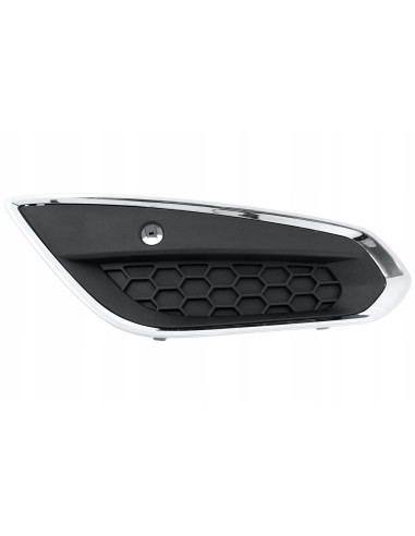 Front grille right with holes sensors and chrome profile for S60 2010 2013 Aftermarket Bumpers and accessories