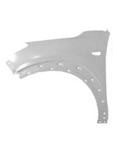 Left front fender with hole arrow to Hyundai Tucson 2015 onwards Aftermarket Plates