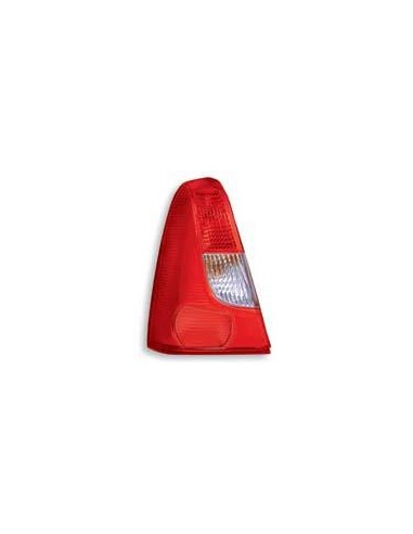 Lamp LH rear light for Dacia Logan 2004 to 2008 White Red Aftermarket Lighting