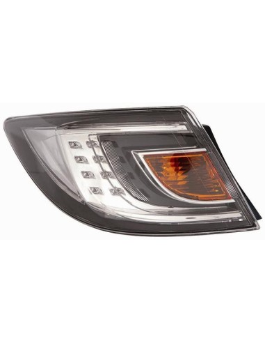 Fanale posteriore sinistro per mazda 6 2008 al 2010 4/5 porte estern grigio led Aftermarket Illuminazione