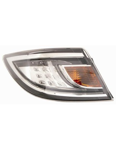 Left taillamp for Mazda 6 2010 to 2013 est. gray 4/5 led ports Aftermarket Lighting