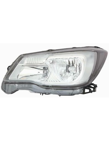 Headlight right front headlight for Subaru forester 2016 onwards parable black Aftermarket Lighting