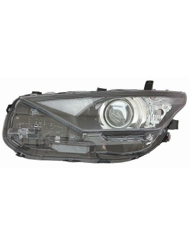 Headlight right front headlight Toyota Auris 2015 onwards led lens with Aftermarket Lighting