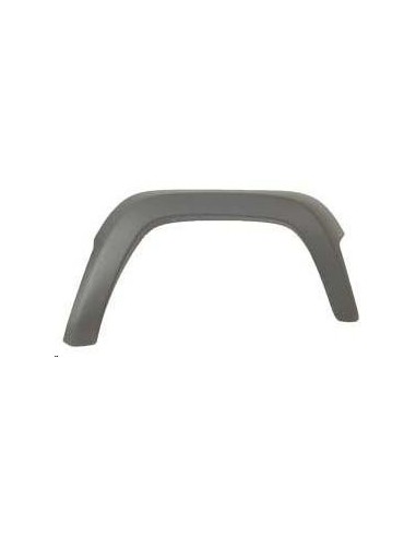Extension fender right front Jeep Cherokee 2001 to 2004 Sport Aftermarket Plates