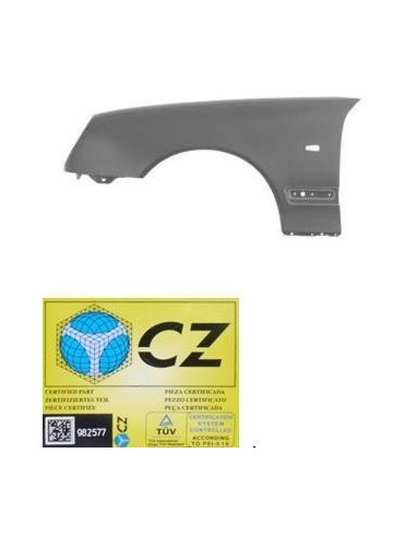 Left front fender Mercedes E class w210 1995 to 1999 Aftermarket Plates