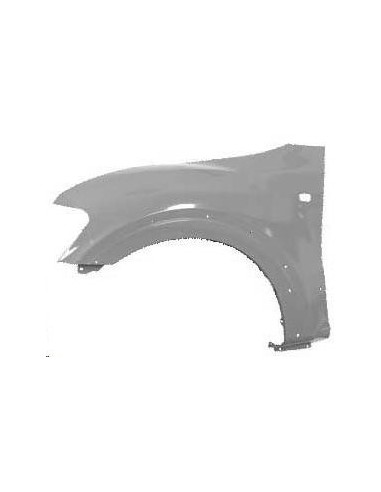 Left front fender for pajero 2001-2006 with parafanghino holes Aftermarket Plates