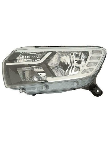 Right headlight 2H7 led with daylight for Dacia Logan MCV 2017 - Aftermarket Lighting