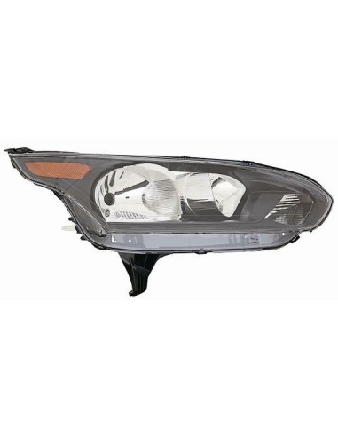 Faro proiettore anteriore destro H7-H15 per Transit-Tourneo Connect 2015 - nero Aftermarket Illuminazione