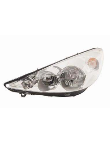 Headlight right front headlight H7/H1 for Peugeot 206 Plus 2009 onwards Aftermarket Lighting