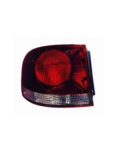 Fanale projecteur arrière droite extérieur Blanc Rouge pour VW Touareg 2002 ci-après