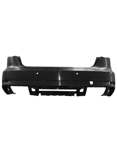 Rear bumper primer With Holes Sensors for Audi A3 5P 2016 onwards S-Line Aftermarket Bumpers and accessories