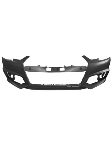 Front bumper with headlight washer holes sensors for Audi A4 2015 onwards S-Line Aftermarket Bumpers and accessories