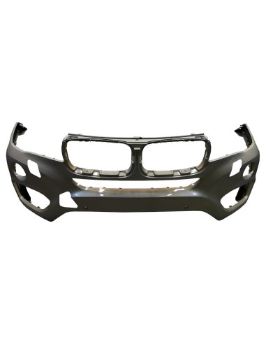 Front bumper primer with headlight washer holes sensors for BMW X6 F16 2013 onwards Aftermarket Bumpers and accessories