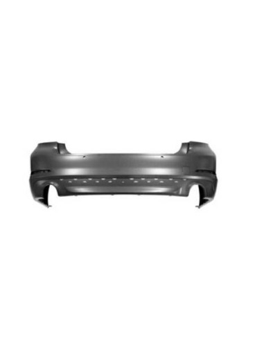 Rear bumper with holes sensors for Series 5 G30-G49 2016 - Dual Exhaust Aftermarket Bumpers and accessories
