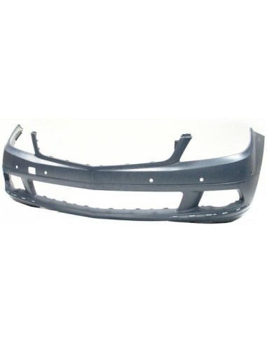 Paraurti anteriore per classe c w204 2007- elegance avantgarde fori sensori park Aftermarket Paraurti ed accessori
