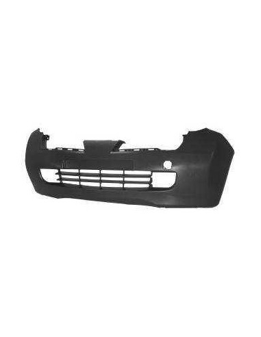 Front bumper for Nissan Micra 2003 to 2005 black with fog holes Aftermarket Bumpers and accessories