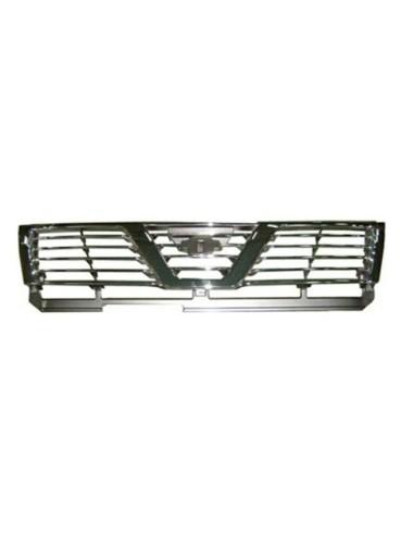 Bezel front grille for Nissan patrol 1997 to 2001 chromed and gray Aftermarket Bumpers and accessories